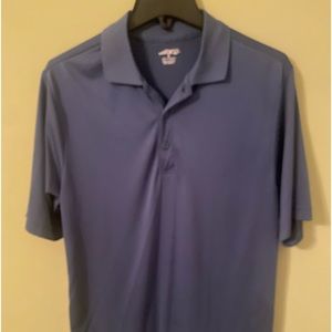 Gray golf shirt